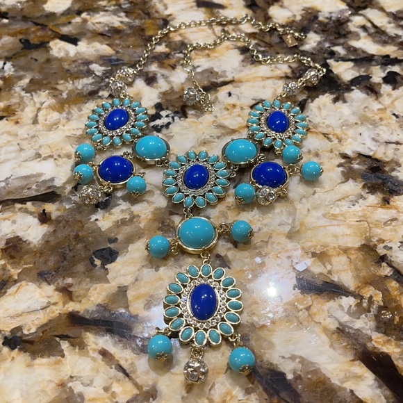 Lilly Pulitzer Blue Tier Necklace